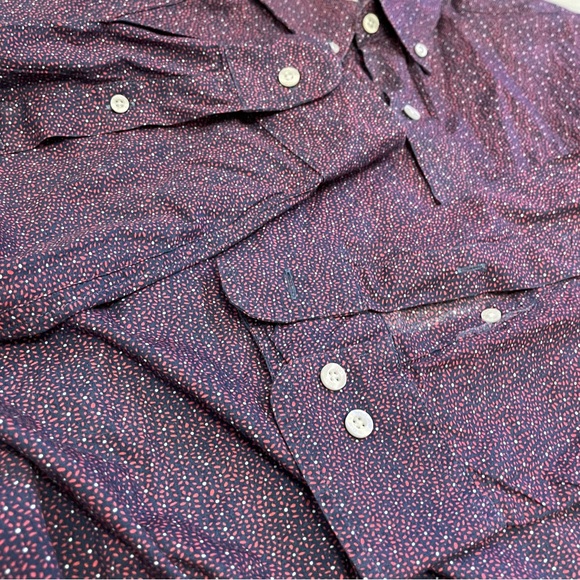 ROWM Big & Tall Men's Plaid Button Down Long Sleeve Shirt 2XB - Picture 4 of 9
